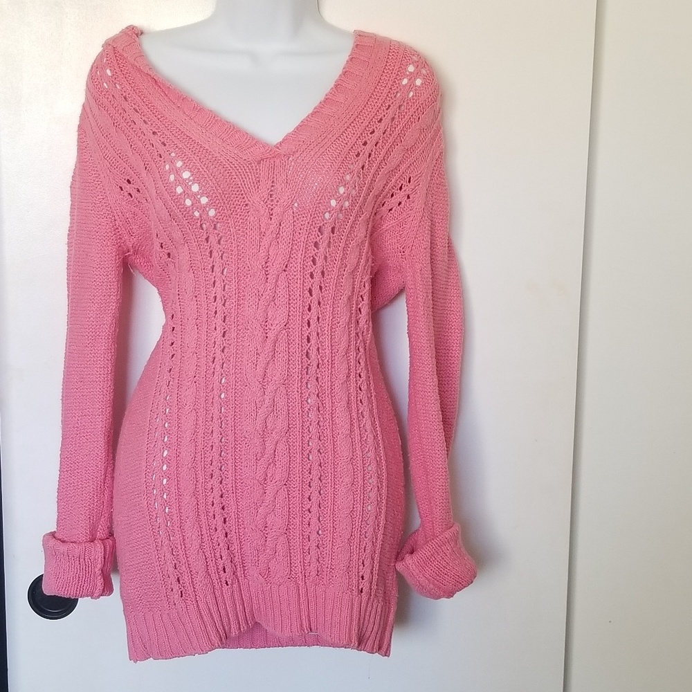 Tommy Bahama Relax Peach Knitted Sweater
